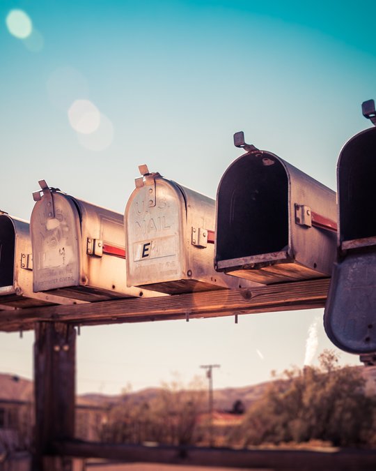 Mail boxes